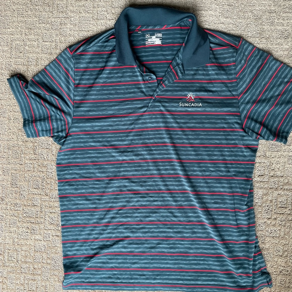 Under Armour Suncadia gold polo